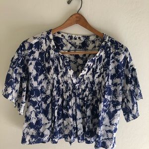 Fluttery Rebecca Minkoff Top With Pintucks